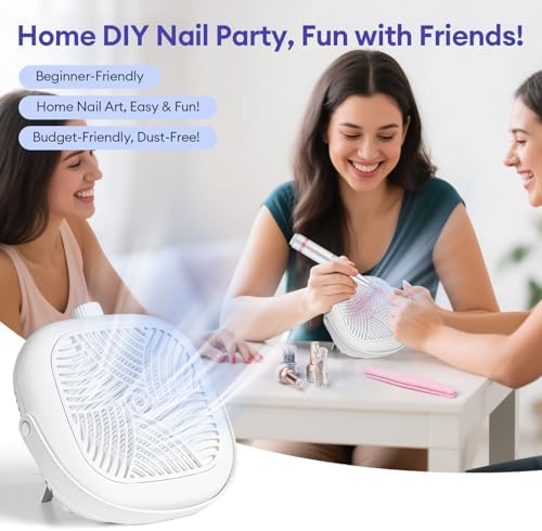 Brushless motor nail dust collector fan