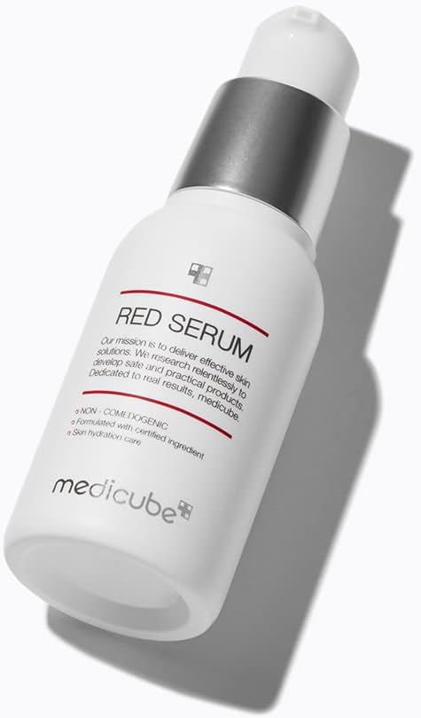 Medicube Red Serum 2.0 application on skin
