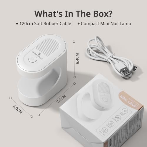 Btartboxnails gel nail curing lamp in use for manicure