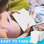 Threlaco white changing pad refill pack close up
