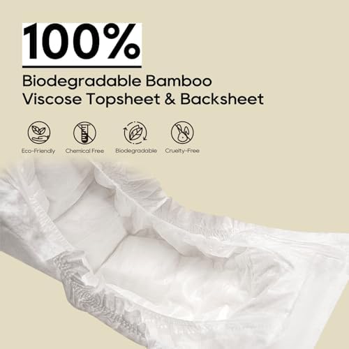 Close up view of the hypoallergenic materials and triple elastic ear tips on the ECO BOOM premium disposable nappy.