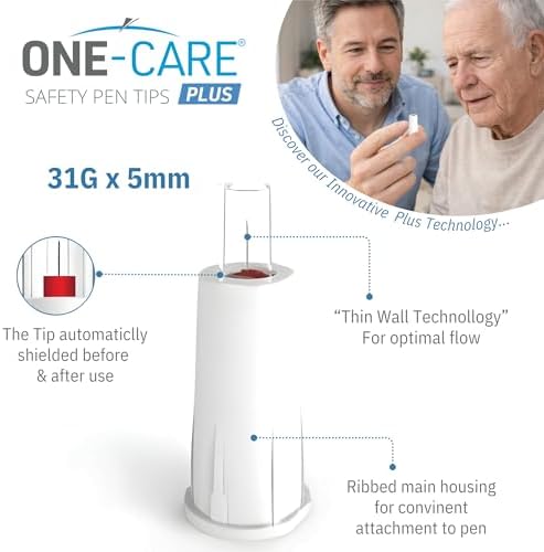 MediVena ONE-CARE 30G 5mm safety needles with automatic retraction mechanism