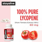 StayAlive Lycopene Supplement capsule close up view