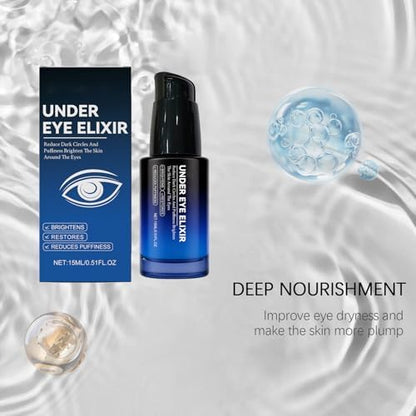 BASED eye elixir 15ml bottle showing authentic USA imported packaging.