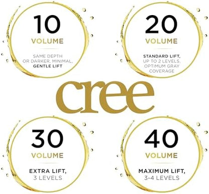 Professional hair salon developer 20 volume by CrÃ©Ã©