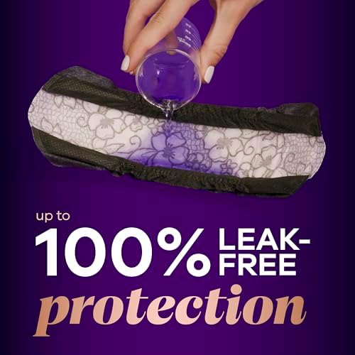 Always Discreet Boutique heavy absorbency long pads count breakdown details