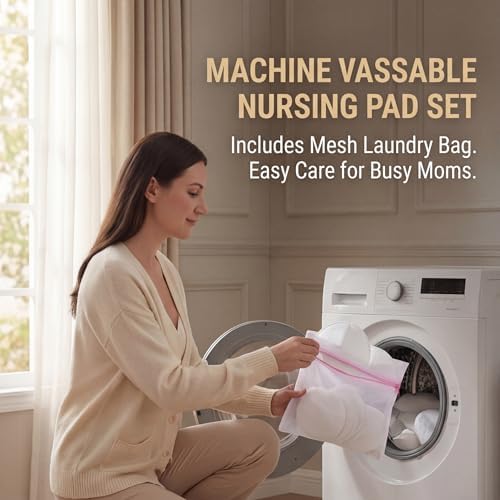Washing bag for reusable nursing pads