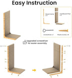 Easy installation components including color-coded guide and metal screwdriver package