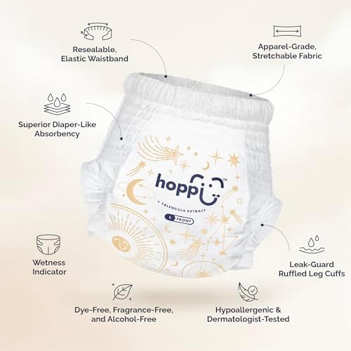 Close up of the 360 degree stretchy waistband on the Hoppi toddler training underwear.