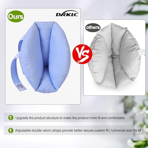Soft breathable cotton heel cushion for surgery recovery supplies.