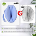 Soft breathable cotton heel cushion for surgery recovery supplies.