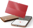 Bfadeha smart card tracker inside a leather wallet
