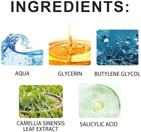 Close up of Paula's Choice liquid exfoliant bottle label