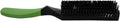 BioMane Mane and Tail Brush for horses front view green handle