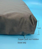 Extra large pet mattress cover showing the deep seven inch side profile fit.