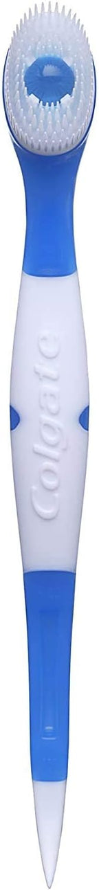 Sugar-free peppermint mini toothbrush pack demonstrating convenient waterless teeth cleaning.