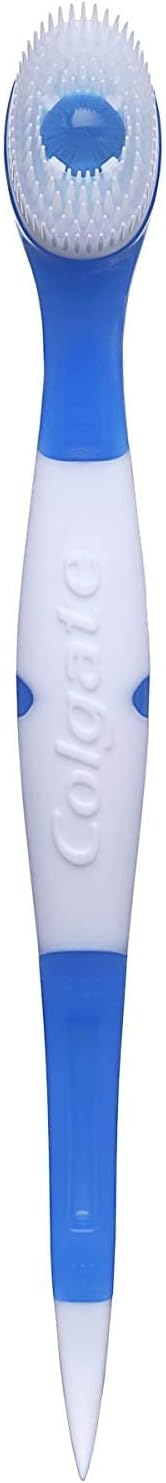 Sugar-free peppermint mini toothbrush pack demonstrating convenient waterless teeth cleaning.