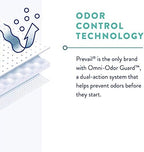 Prevail Omni-Odor Guard feature highlighted on male incontinence guard box.