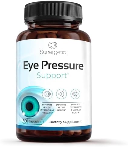 Sunergetic Premium Eye Pressure Support supplement complete product presentation