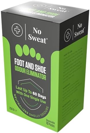 Deodorizing baking soda foot powder for athlete shoe freshness.