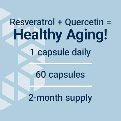 Close up of Life Extension Optimized Resveratrol Elite branding