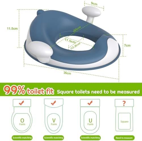 Removable cushion and integrated storage hook feature of Angelbliss toilet seat