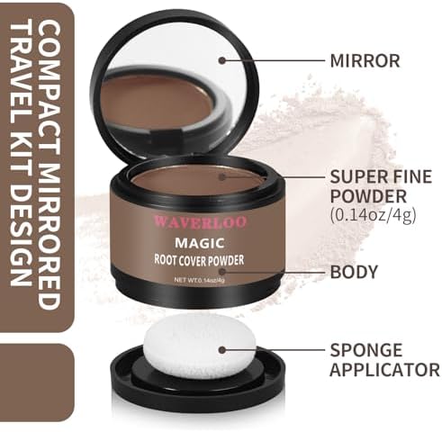 Waverloo hairline concealer powder texture close up