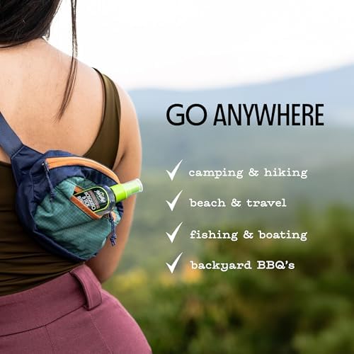 Compact travel size package of Murphy's Naturals natural mosquito defense body wipes.