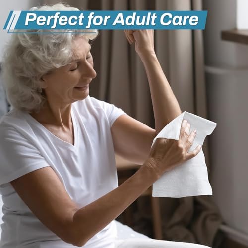 USA imported authentic AOZITA moisturizing rinse free cleansing wipes for seniors
