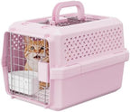 Rizzari small pet travel crate showing side ventilation openings
