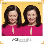 Age Beautiful light brown hair color spray bottle
