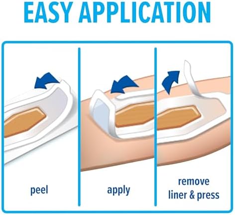 Nexcare hypoallergenic latex free wound care patches for sensitive skin
