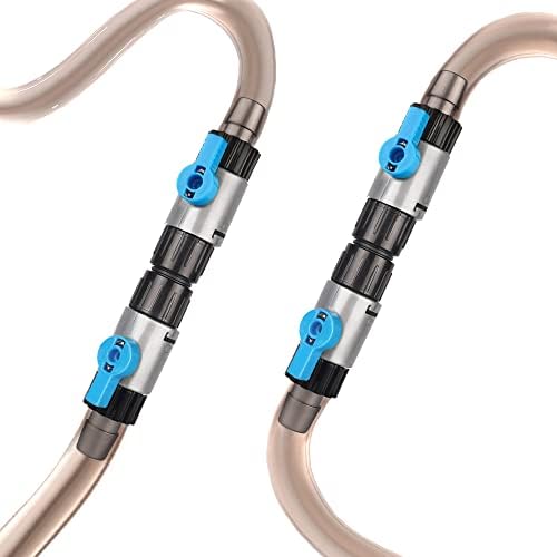Landen sixteen millimeter fish tank hose pipe adapter showing secure barbed connection ends
