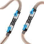 Landen sixteen millimeter fish tank hose pipe adapter showing secure barbed connection ends