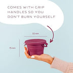 Pixie Cup menstrual cup sterilizer packaging and product details