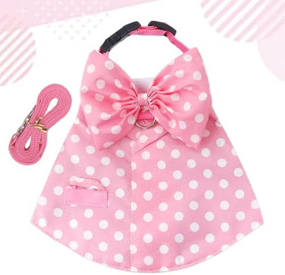Habbiful breathable bunny outfit medium size with matching leash attachment close up