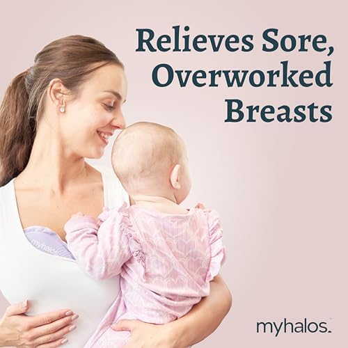 MyHalos breastfeeding pads used for cold therapy