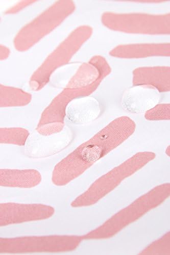 Close up of Mila Millie baby lounger cover wipeable fabric texture