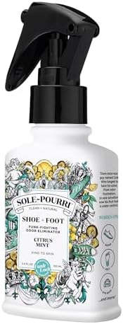 Sole-Pourri plant based odor eliminator for smelly feet