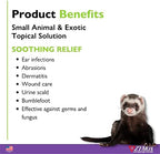 Zymox enzyme based skin and ear solution for rabbits and guinea pigs