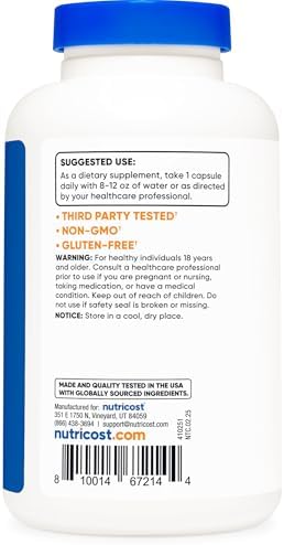 Vegetarian non-GMO B12 methylcobalamin capsules for nervous system health