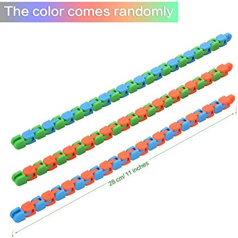 Yeetec sensory snake puzzles showing various shapes created