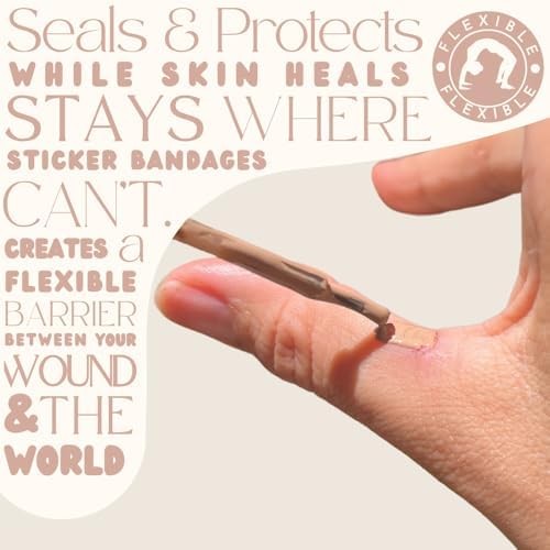 Eco Bandage hibiscus pink antiseptic wound sealant bottle
