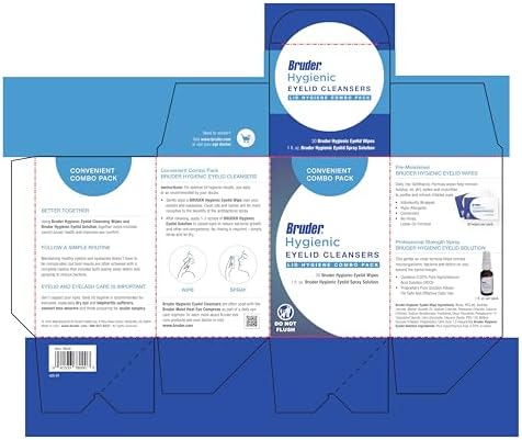 Bruder 0.02 percent pure hypochlorous acid solution spray for daily eye care