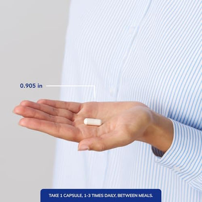 Pure Encapsulations L-Glutamine ingredient and supplement facts label