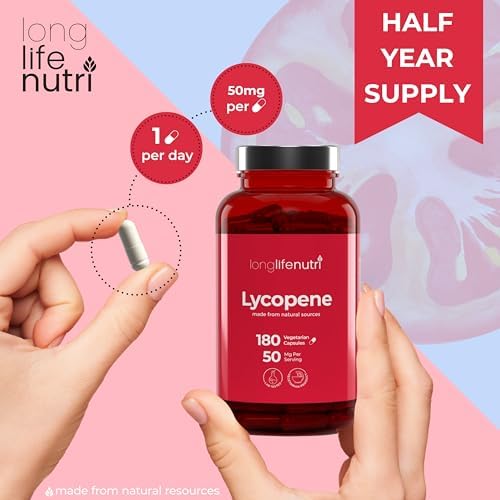 LongLifeNutri antioxidant health supplement bottle back packaging