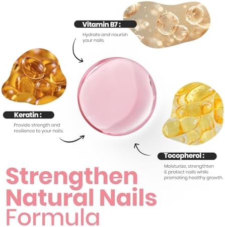 Hand wearing Beetles jelly pink natural concealer polish