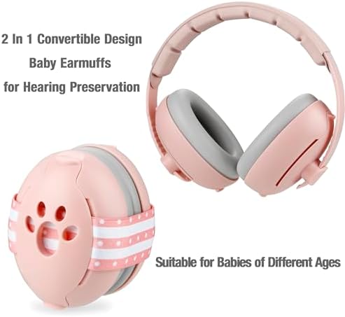 PandaEar baby ear muffs accessories and adjustable headbands displayed