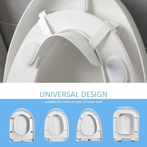 Doytn toilet seat guard packaging dimensions and installation instructions display
