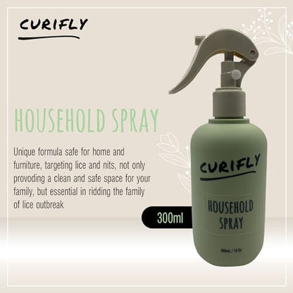 Curifly all natural lice remedy spray for mattresses and sofas